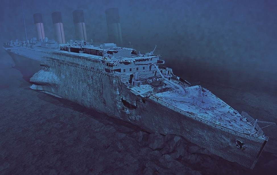Resultado De Imagem Para Underwater Image Of The Titanic