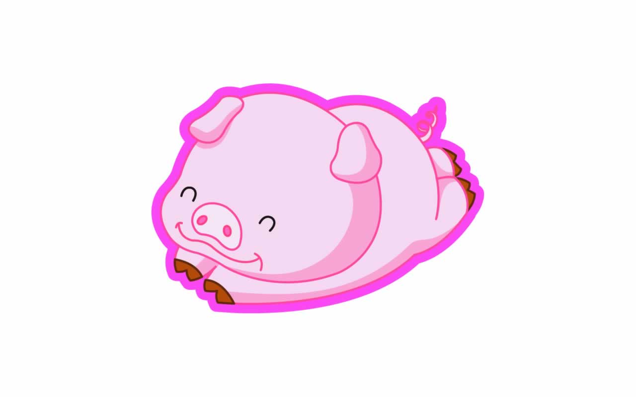 Cartoon Pig Wallpaper HD In Animals Imageci