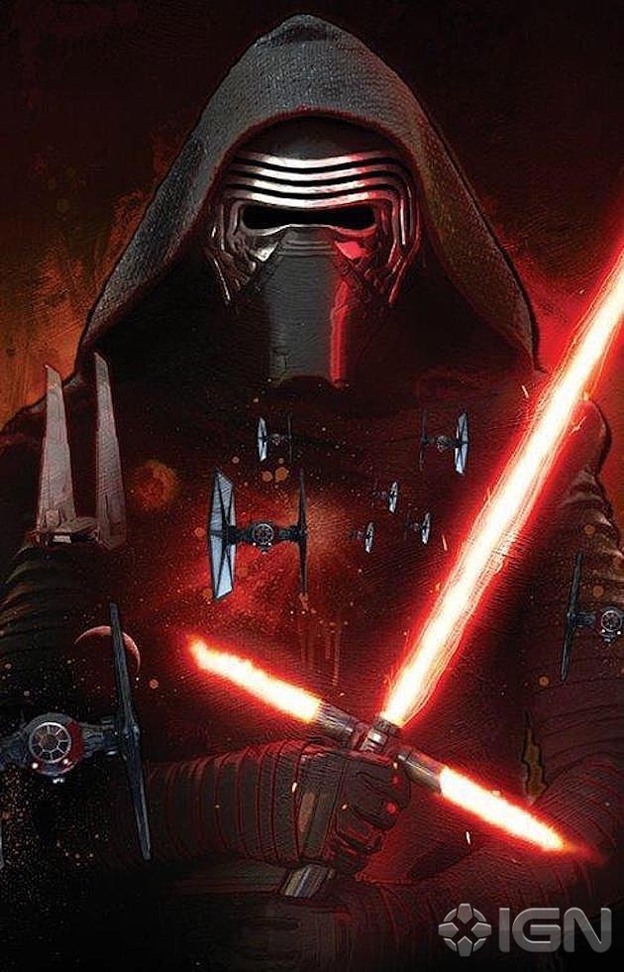 Star Wars Episode Villain Kylo Ren Revealed In Promo Art Ign