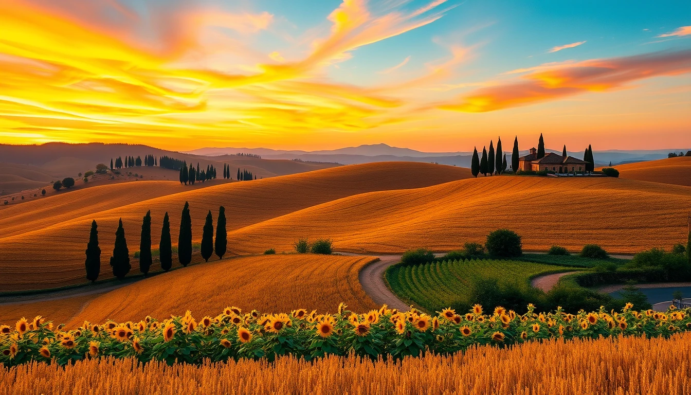 Tuscany Wallpaper