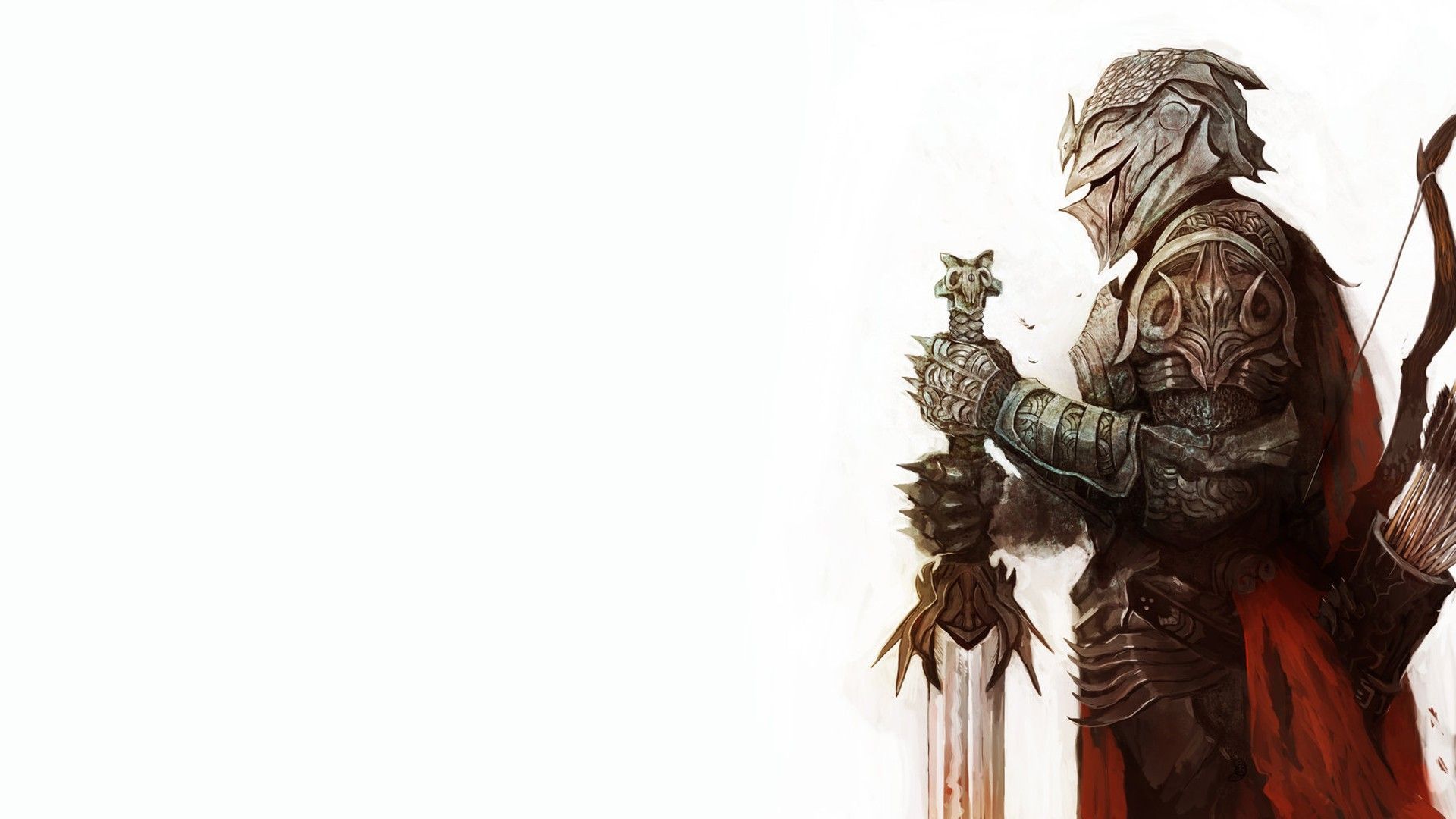 Knight holding a sword wallpaper   1070444