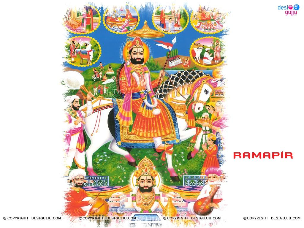 God Baba Ramdev Ji Maharaj Photo Frame, Size: 23 X 17 Inch