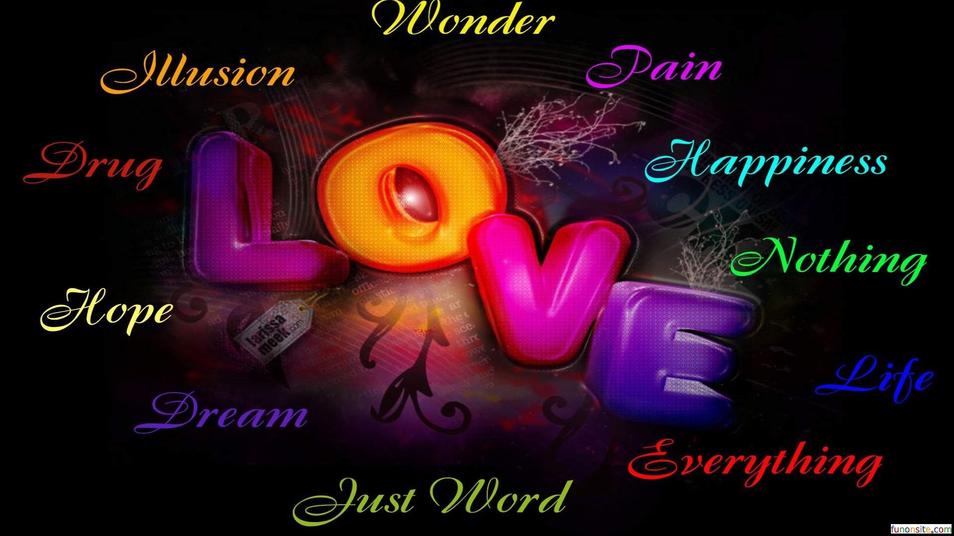 Free Download Love Wallpaper Free Words Of Love Wallpaper 1920x1080 [1920x1080] For Your Desktop