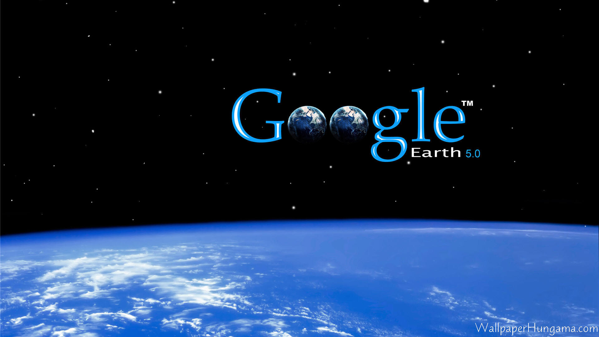 Google Earth Logo Desktop Background HD Wallpaper For
