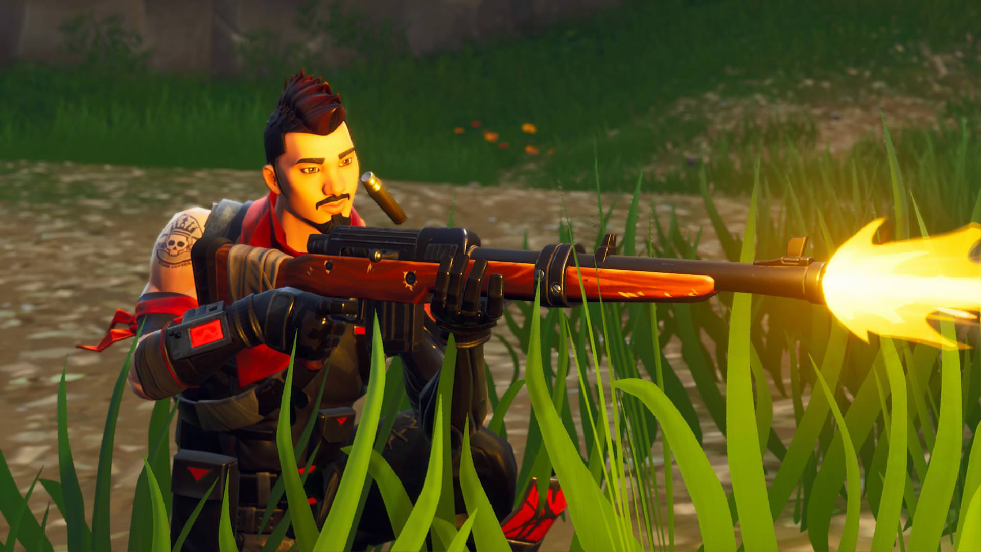 Captured A Pretty Cool Midnight Ops Hunting Rifle Screenshot In