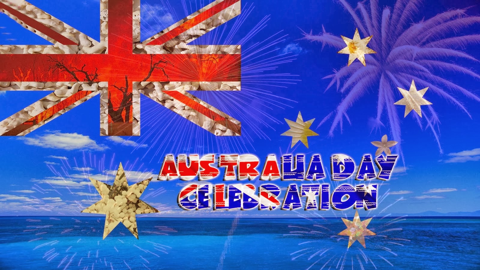 Greetings Beautiful Australia Day Greeting