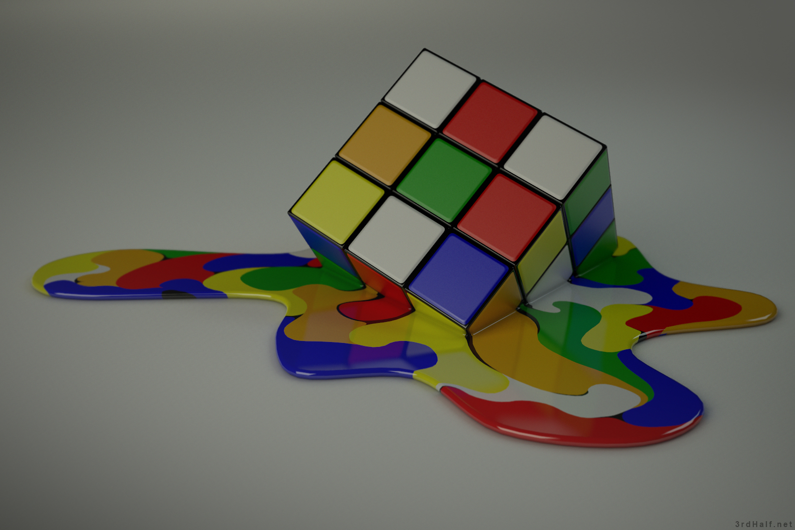 After roughly ten hours of modeling and few hours testing rendering 1619x1080