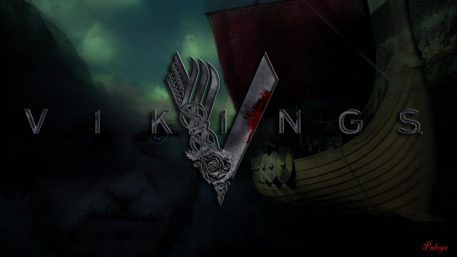 Vikings Tv Series Logo Wallpaper Wide HD High