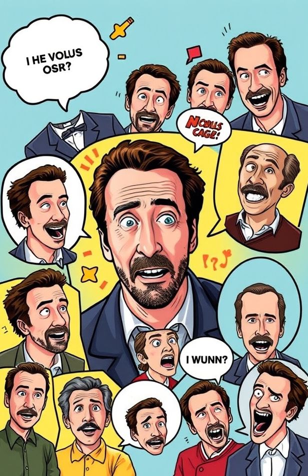 Funny Nicolas Cage Wallpaper