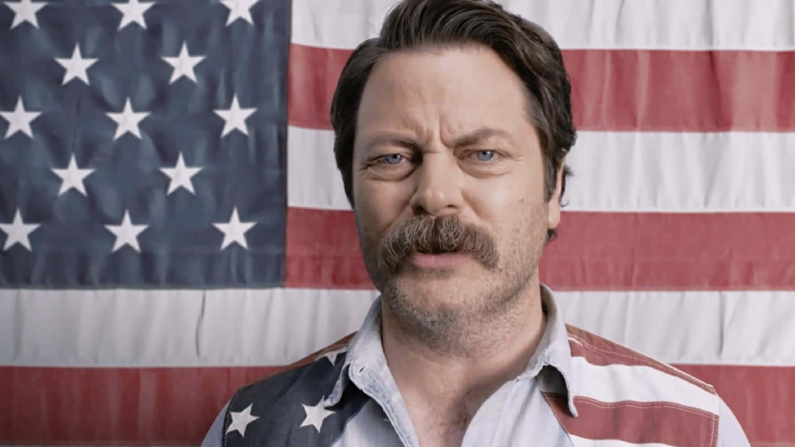 Nick Offerman HD Wallpaper