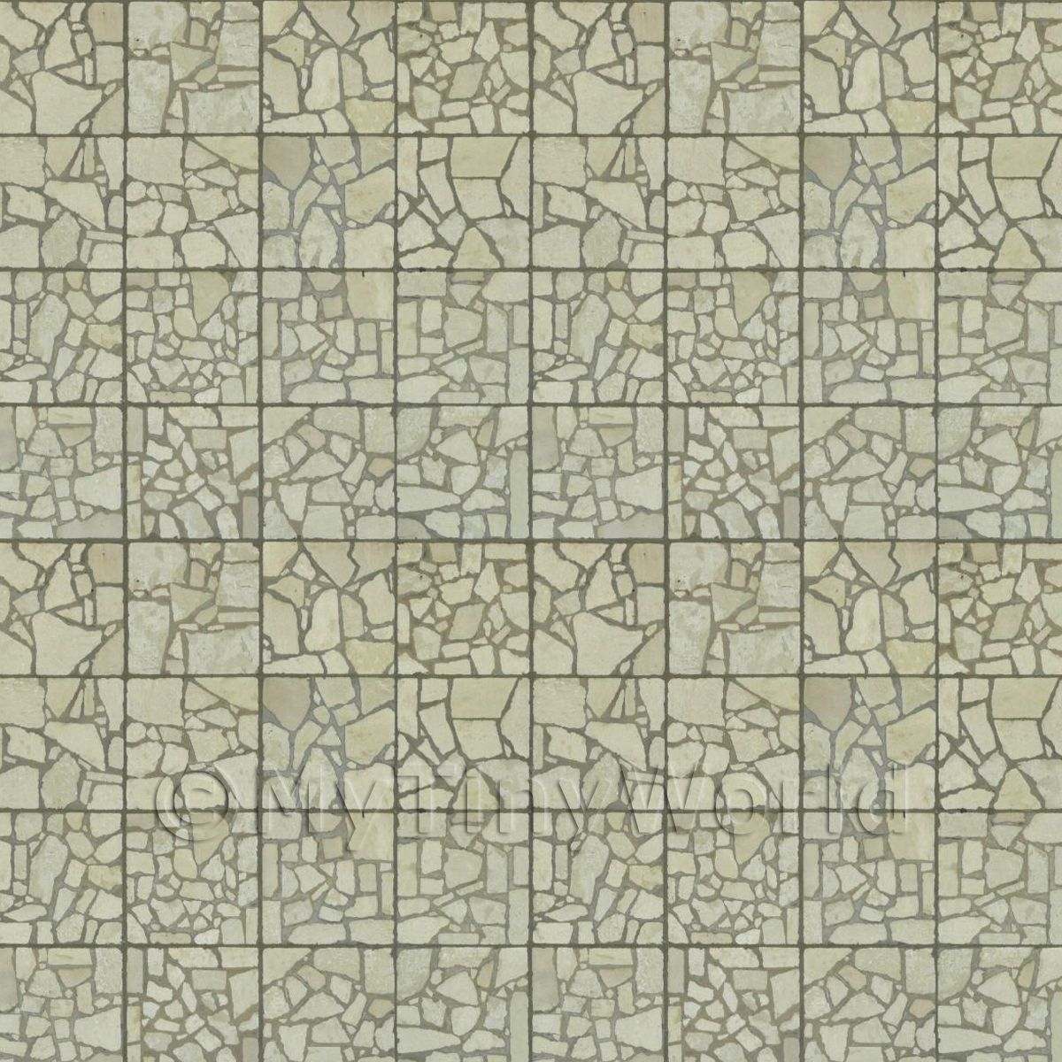 Miniature Crazy Paving Slabs Pattern Cladding Product Code