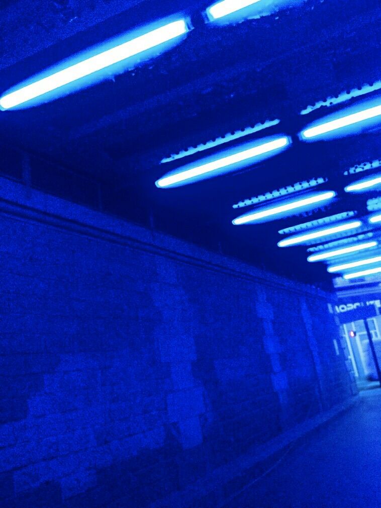 Aesthetic Dark Blue Wallpaper Electric Neon Special