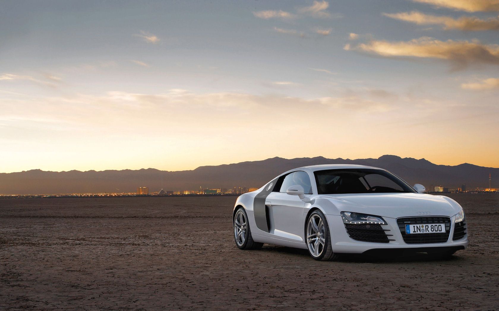Audi R8 Wallpaper Widescreen Black