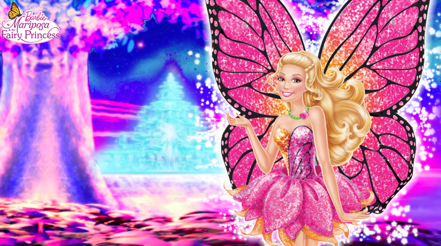 Sempre Barbie Mariposa The Fairy Princess Wallpaper E