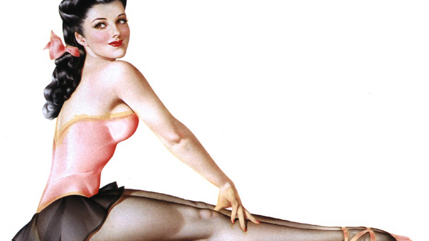 Vintage Pin Up Wallpaper High Definition