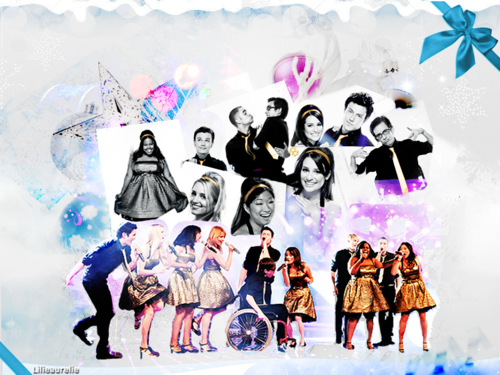 First Post I Made A Wallpaper Dedicate To My Favourite Tv Show Glee