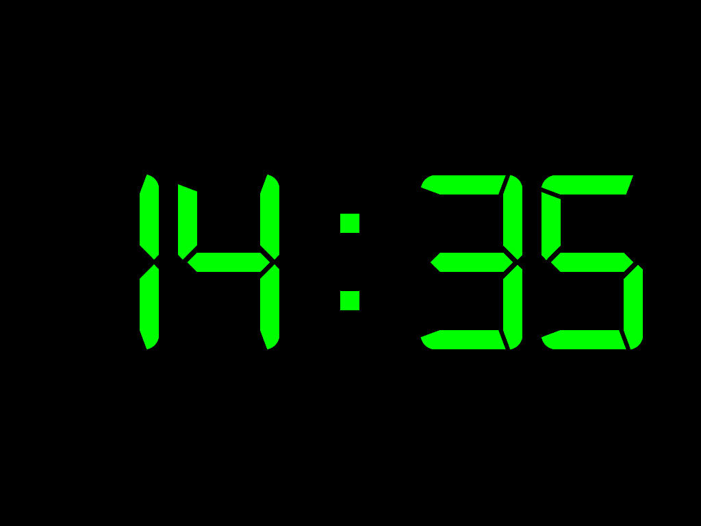 Digital Countdown Clock For Desktop