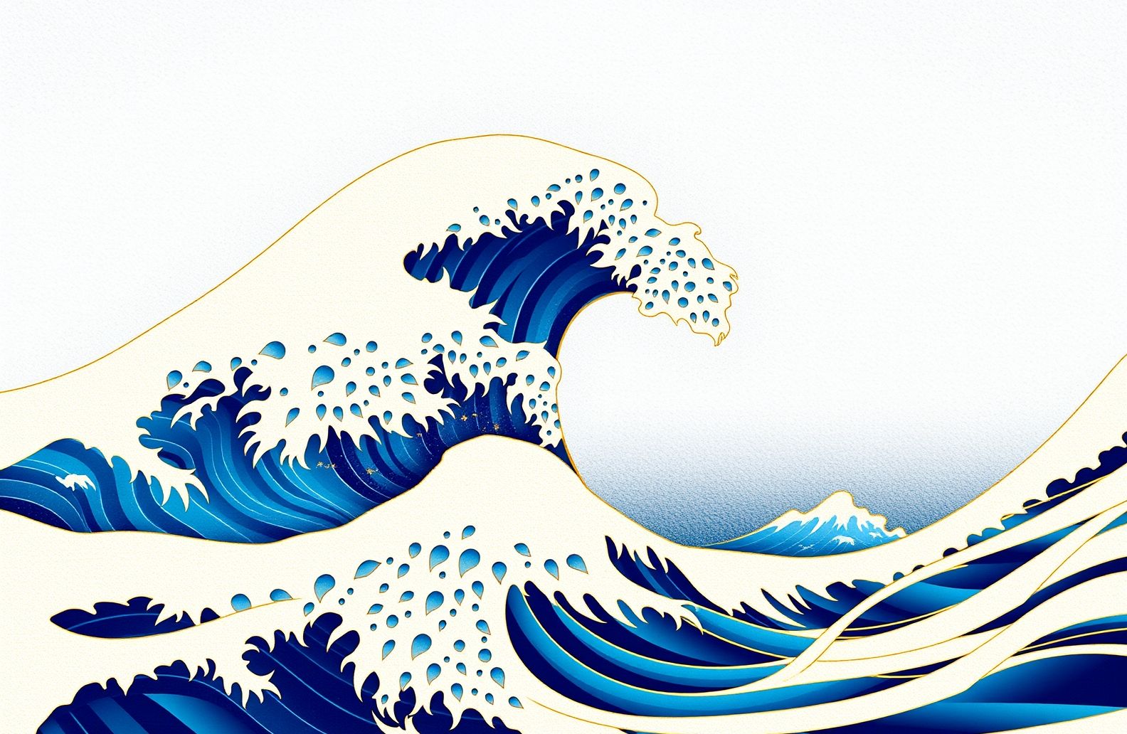 Japanese Wave Wallpaper