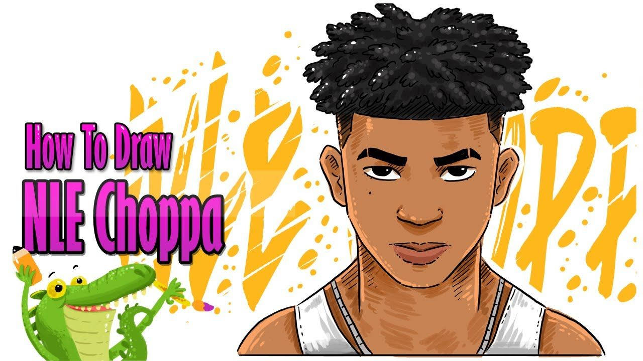 Adorable Nle Choppa Cartoon Poster Eocrg4nmj3sq3t3q Wallpaper