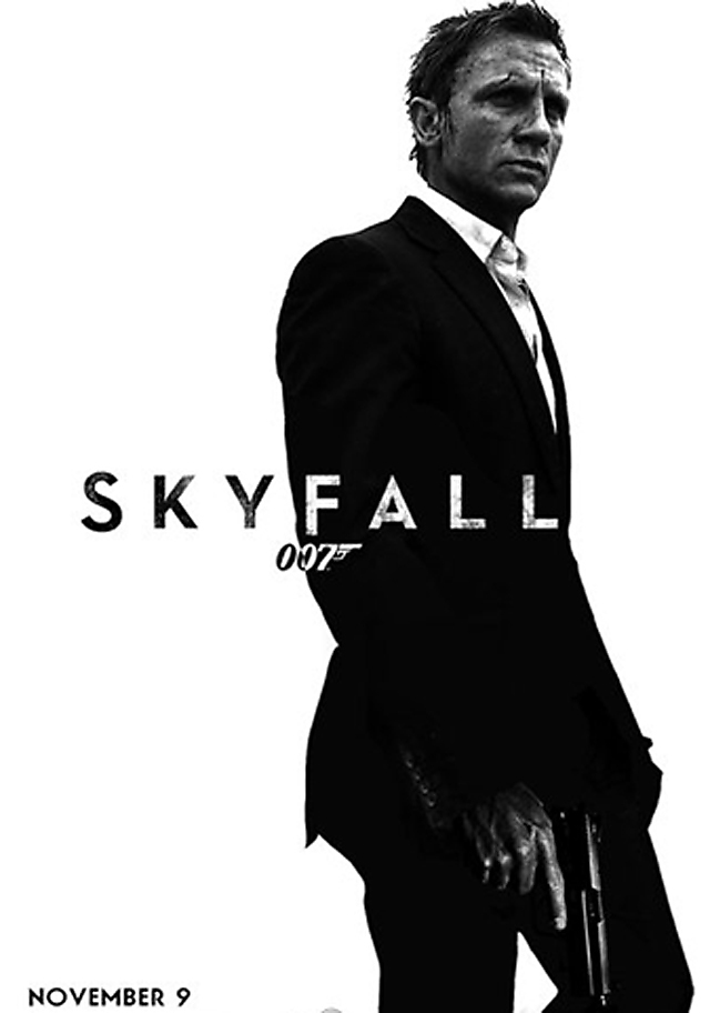 Daniel Craig As James Bond Skyfall Movie Poster On Rediff