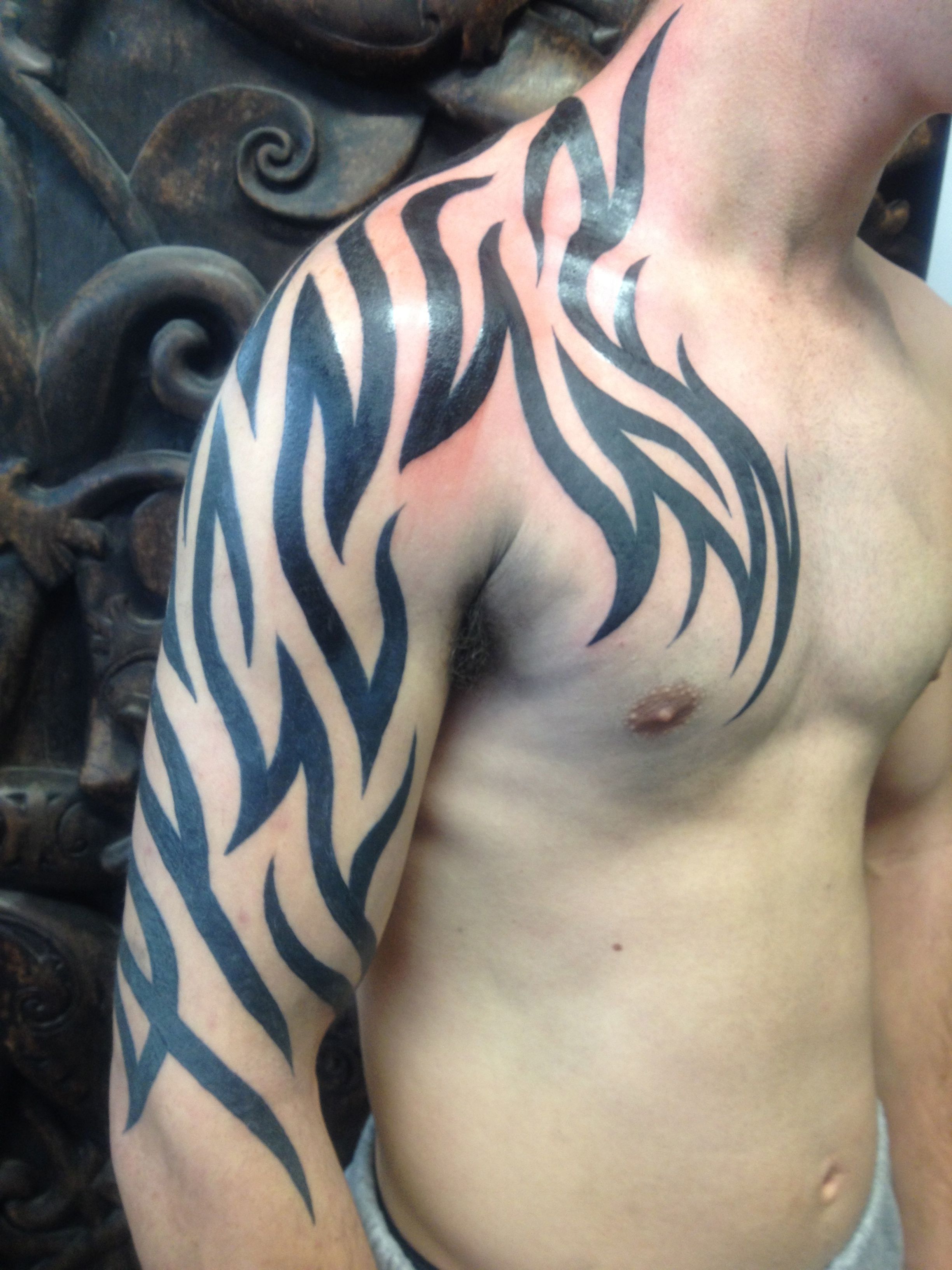 Polynesian tribal/wave pattern... - Orange County Tattoos | Facebook