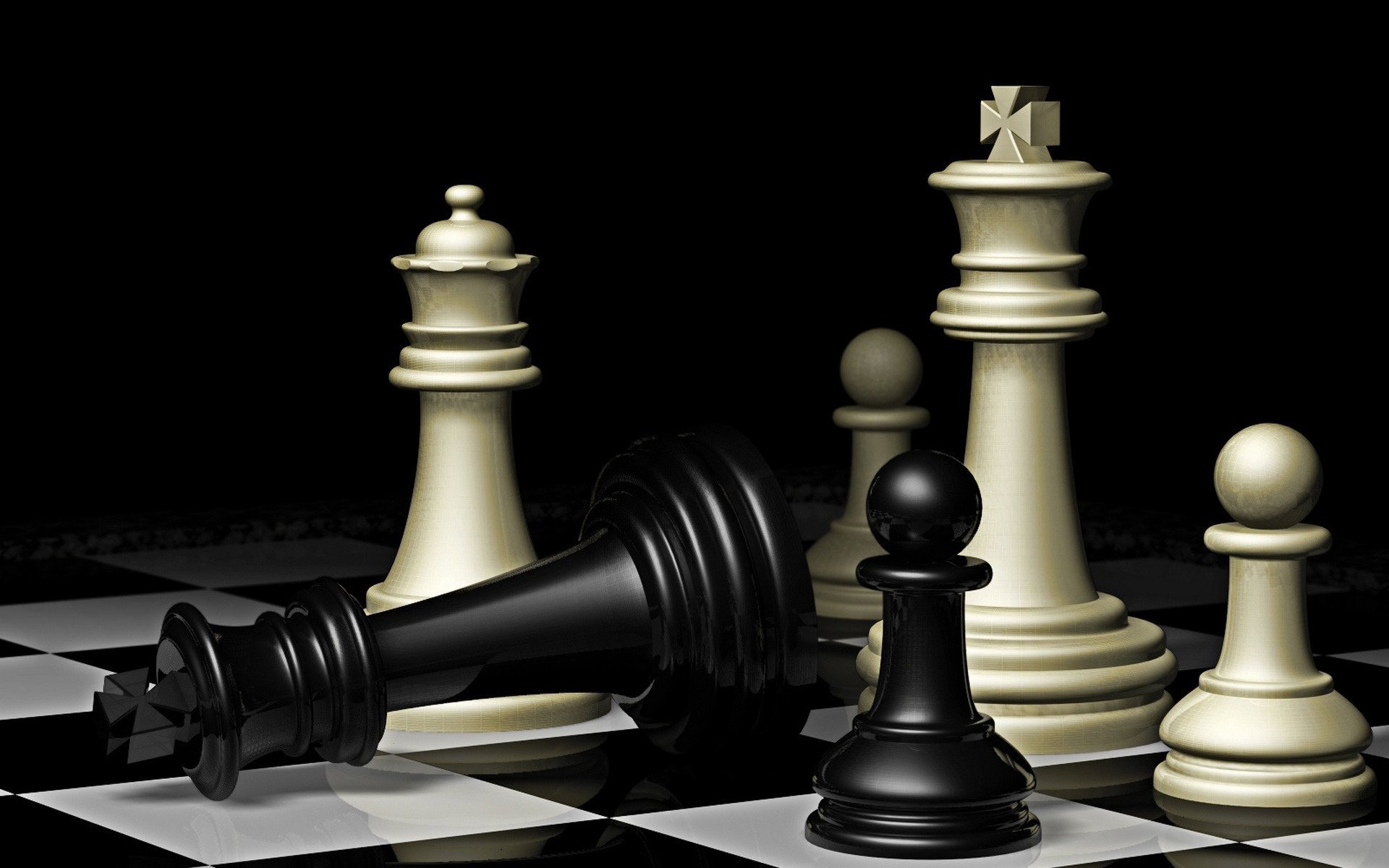 🔥 Download Wallpaper Chess King Checkmate Pawn Win Desktop 3d by