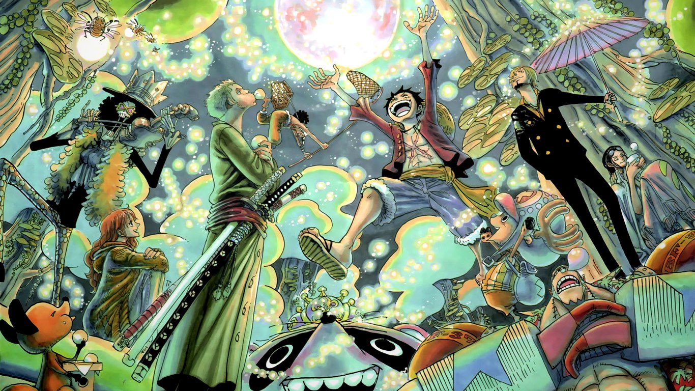 One Piece   1366x768   Wallpaper 583 on WallpaperMade