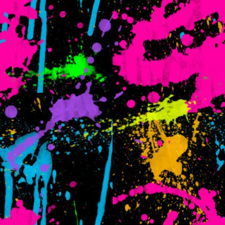 Colors And Paint Splatter Background Wallpaper