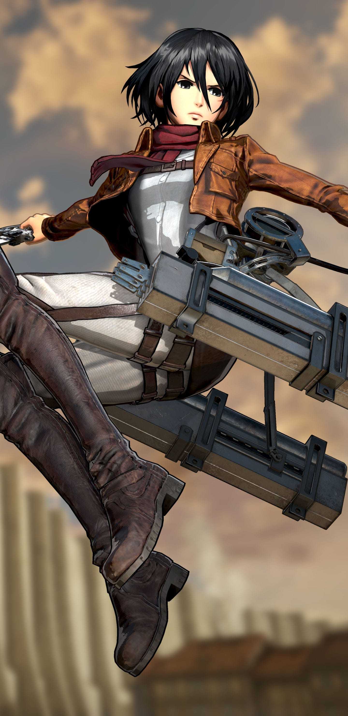 Mikasa Ackerman Attack On Titan Intelligence Wallpaper
