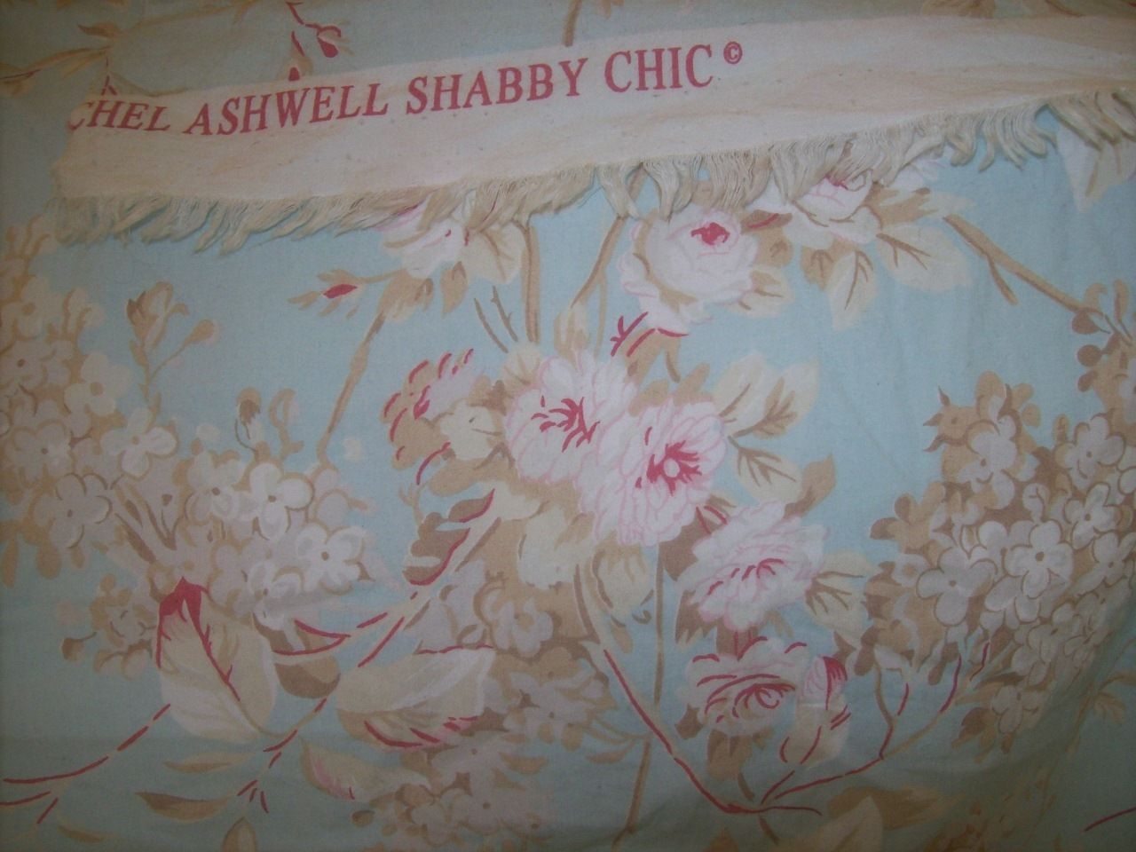 Rachel Ashwell Shabby Chic CHELSEA AQUA Robins Egg Blue fabric by the