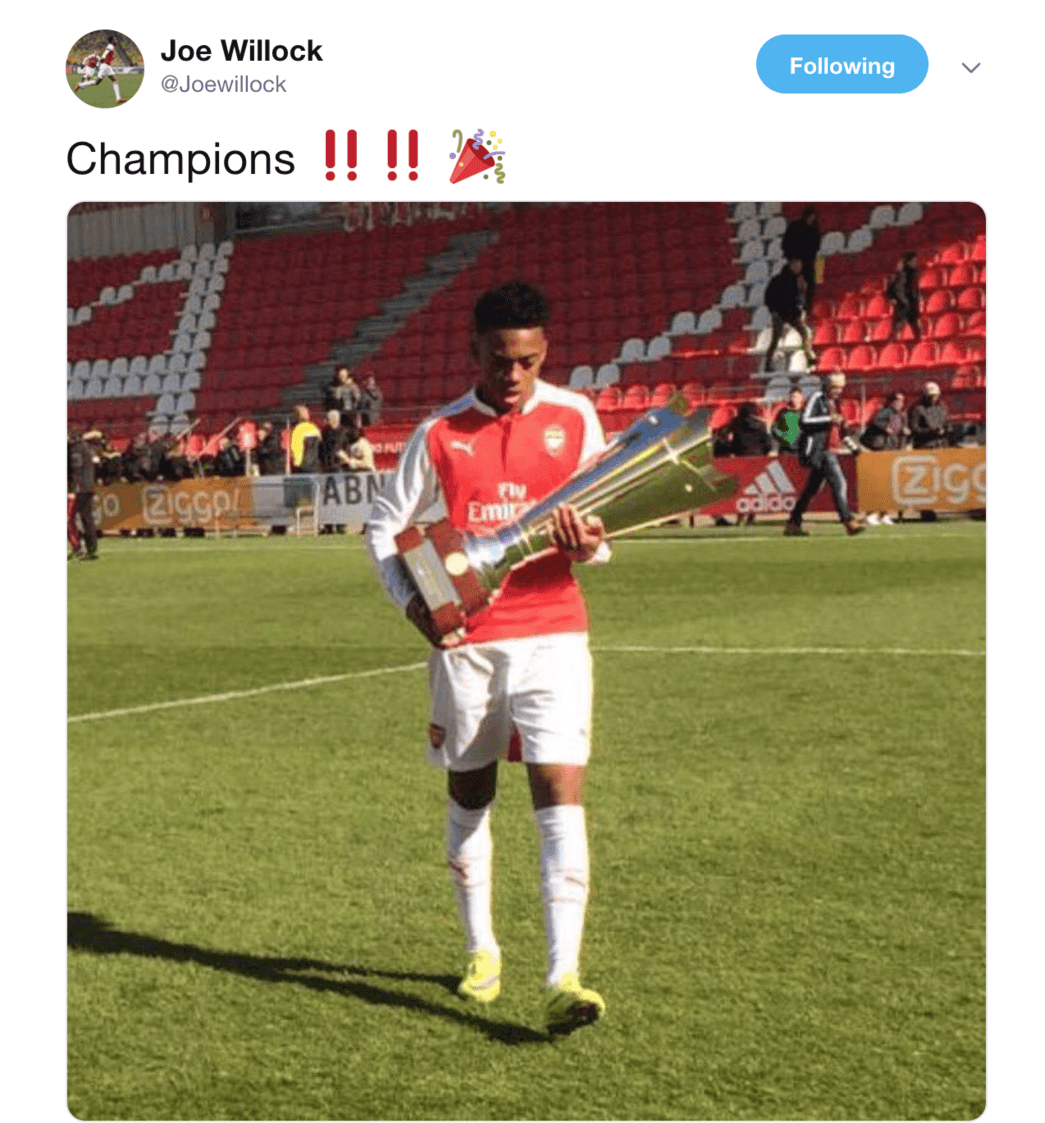 Joe Willock In My Own Words Feature News Arsenal