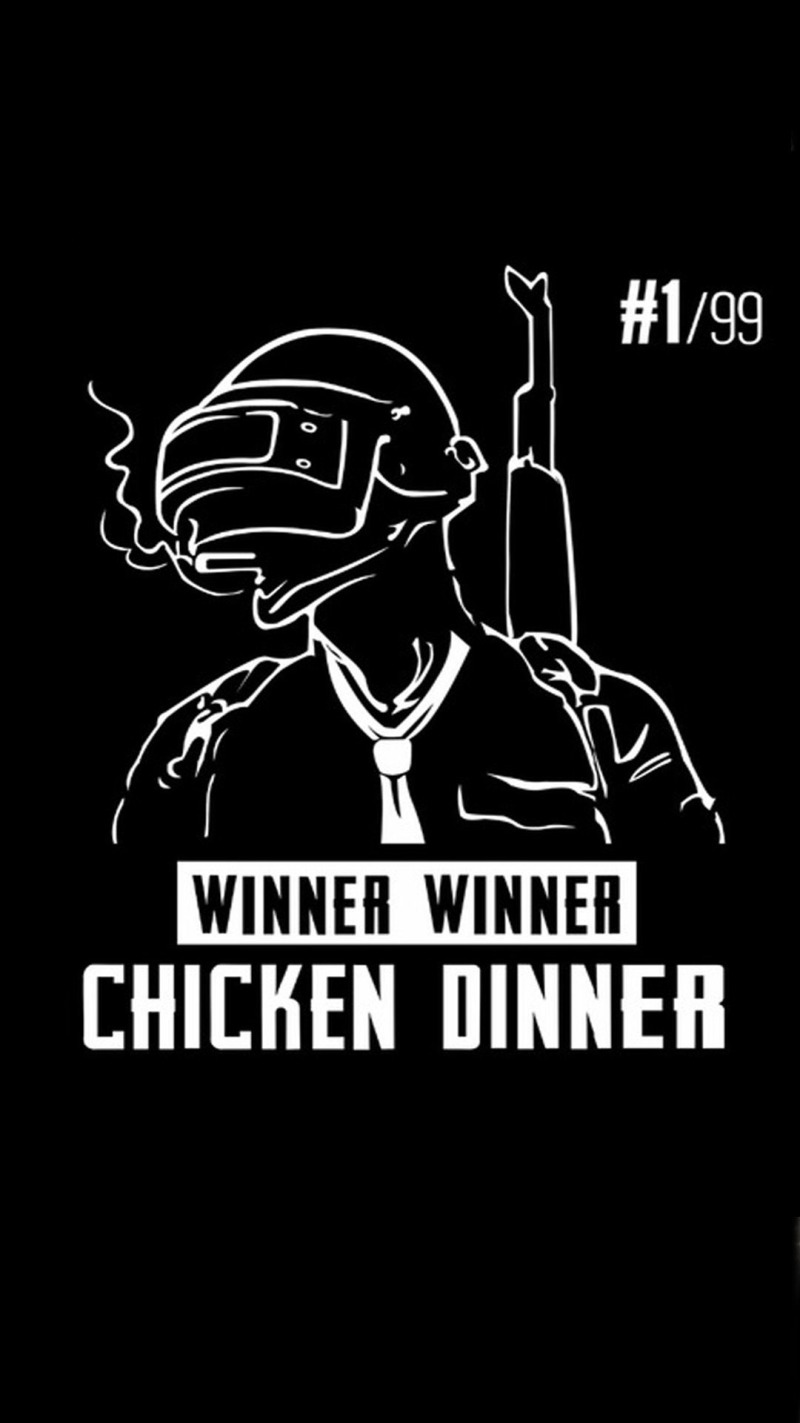 Winner Chicken Dinner Playerunknown S Battlegrounds Pubg Mobile