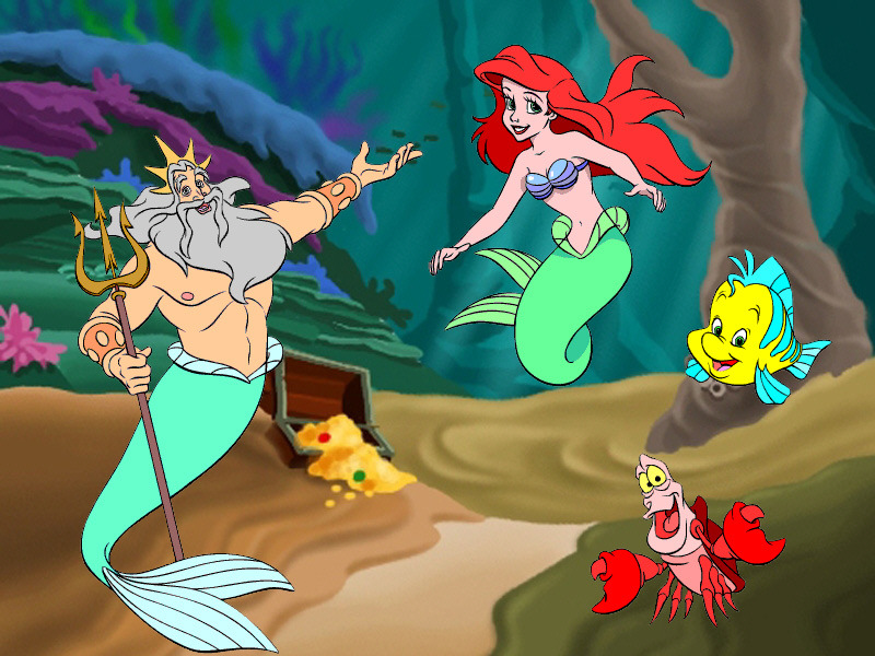 Little Mermaid Desktop Wallpaper Picture