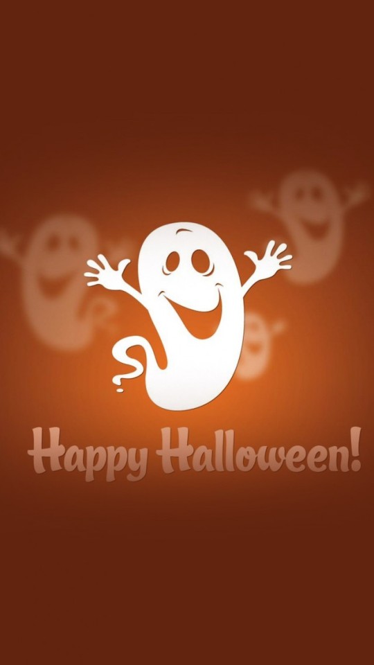 Cute Halloween Ghost Wallpaper iPhone