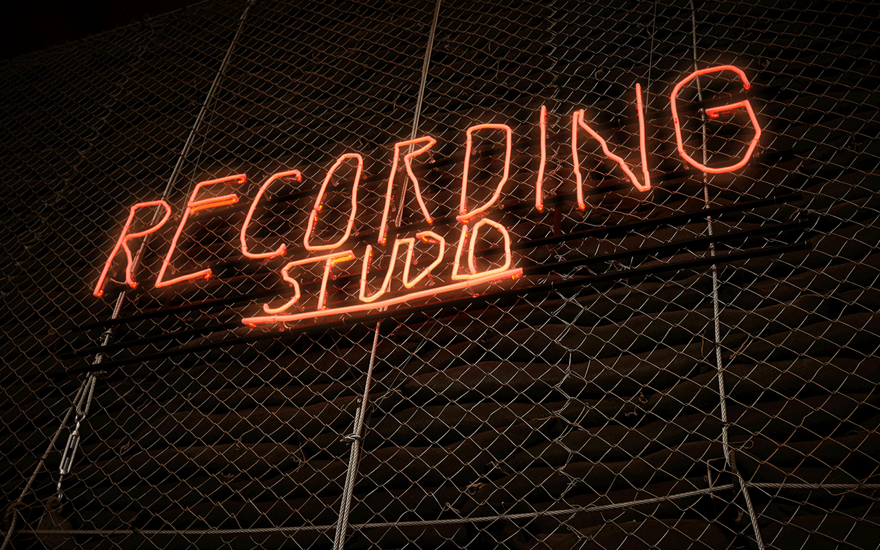 Music Recording Studio Wallpaper Recording studio that is 1280x800