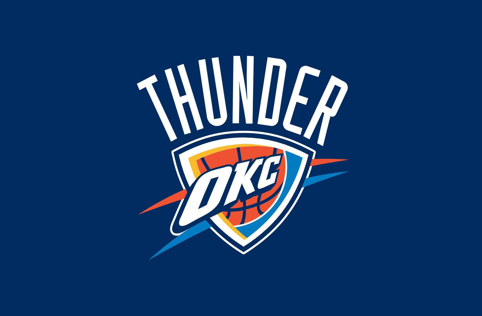 Nba Oklahoma City Thunder Logo Wallpaper On Wallpapermade