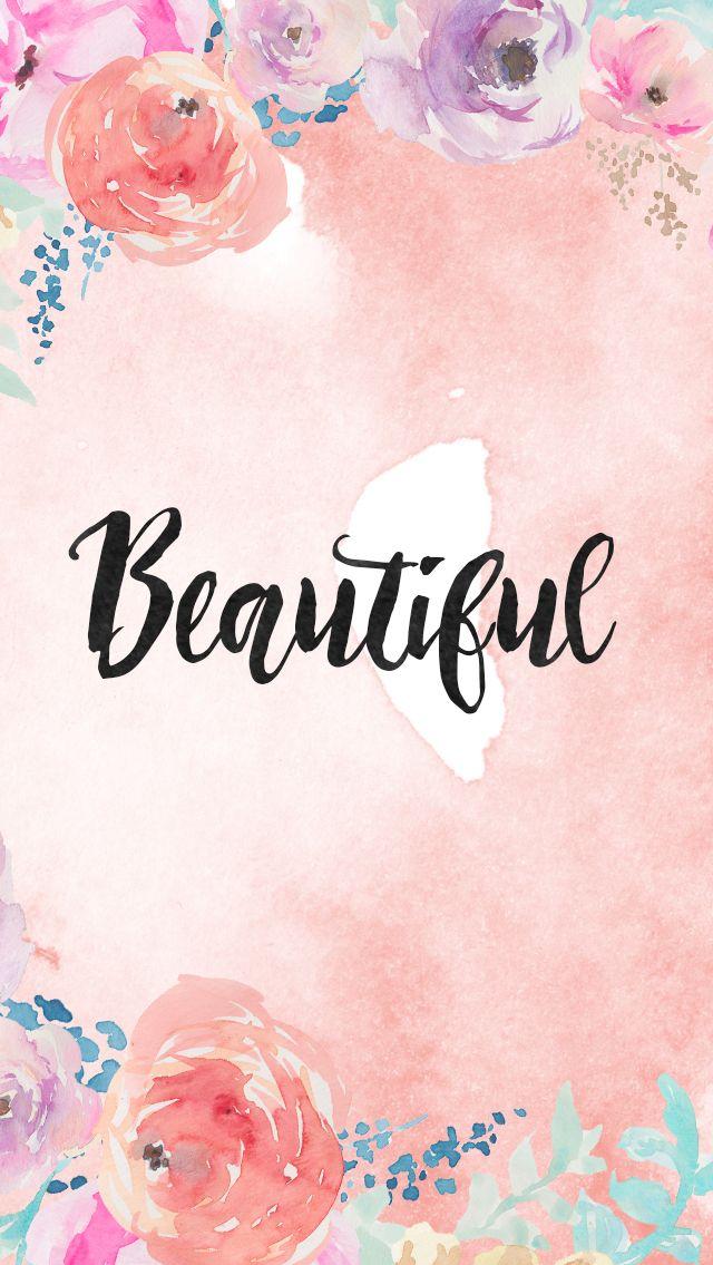 Watercolor iPhone 5s Wallpaper Cute