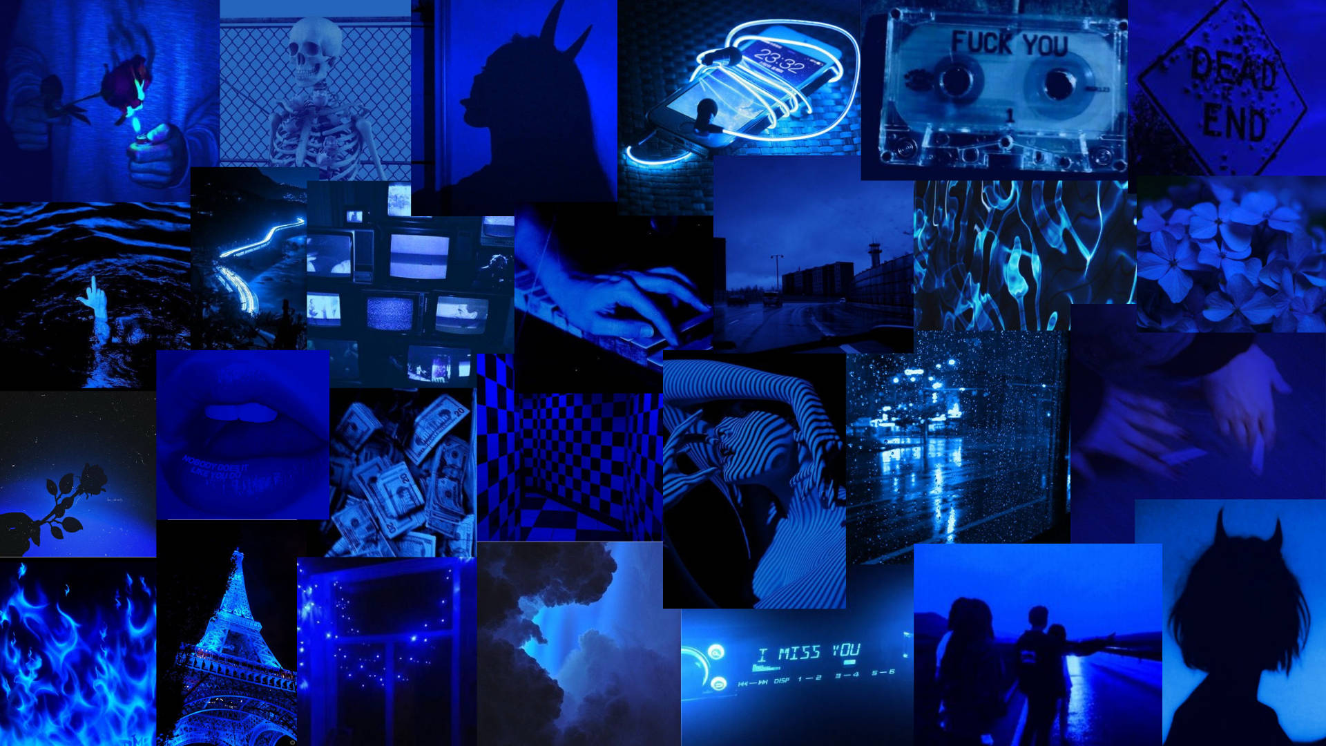 Aesthetic Collage Laptop Wallpaper