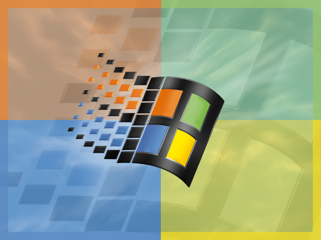 Going Retro Windows Plus Boxes Operating Systems Wallpaper