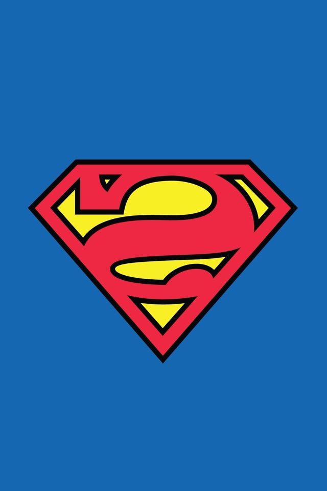 Superman Logo iPhone Wallpaper HD On