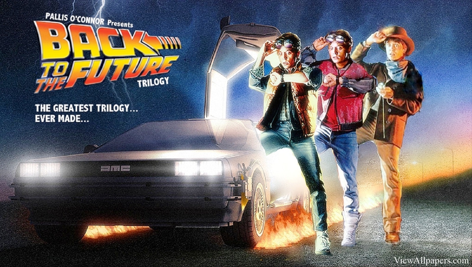 Back To The Future Back To 2015 High Resolution Wallpaper Free