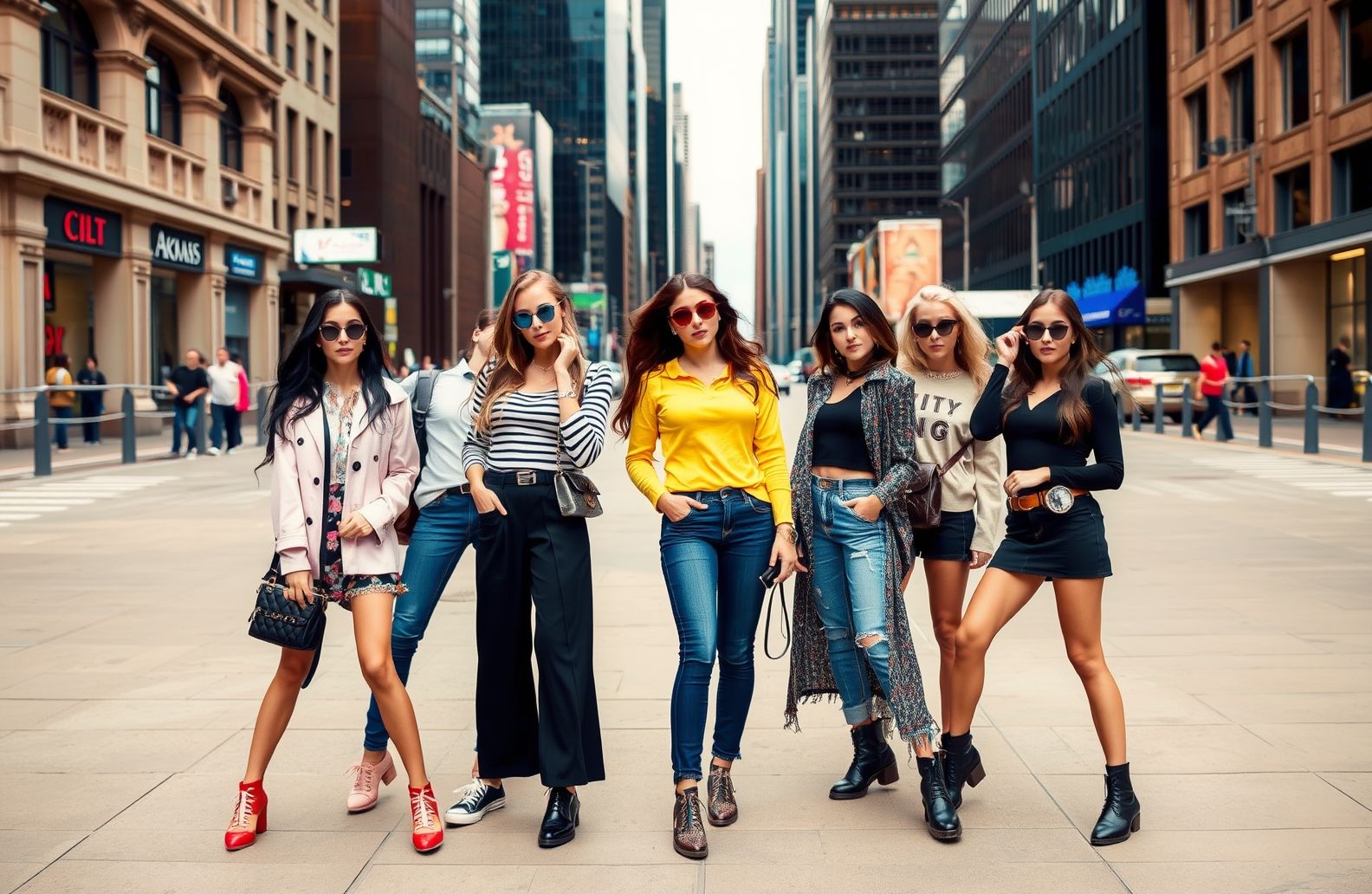 Stylish Girls Wallpaper For