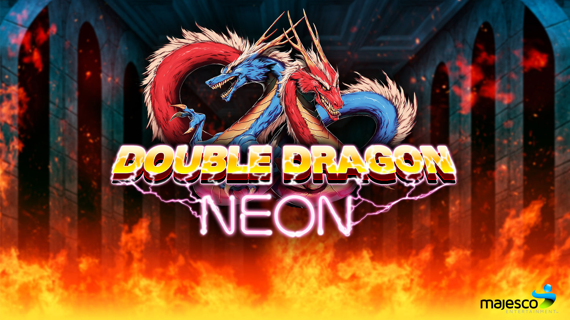 Wallpaper Of Double Dragon Neon You Are Ing