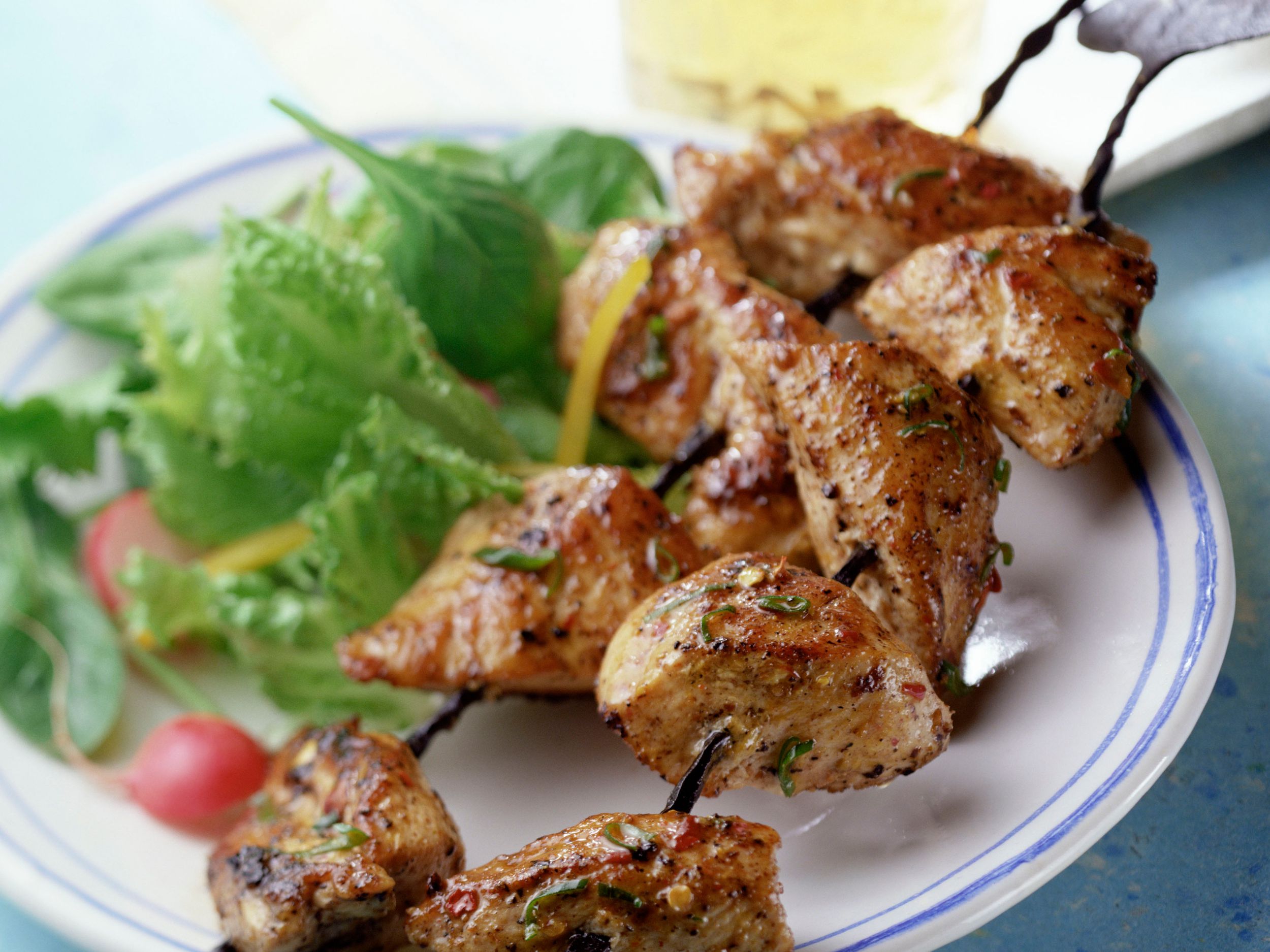 Reshmi Kabab Recipe With Marinated Chicken