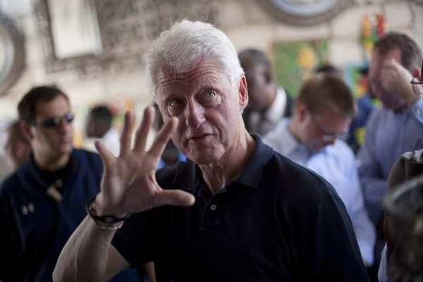 Recent Photos Bill Clinton Offers Economic Advice