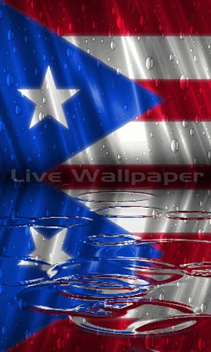 Raindrop Flag Puerto Rico For Android Appszoom