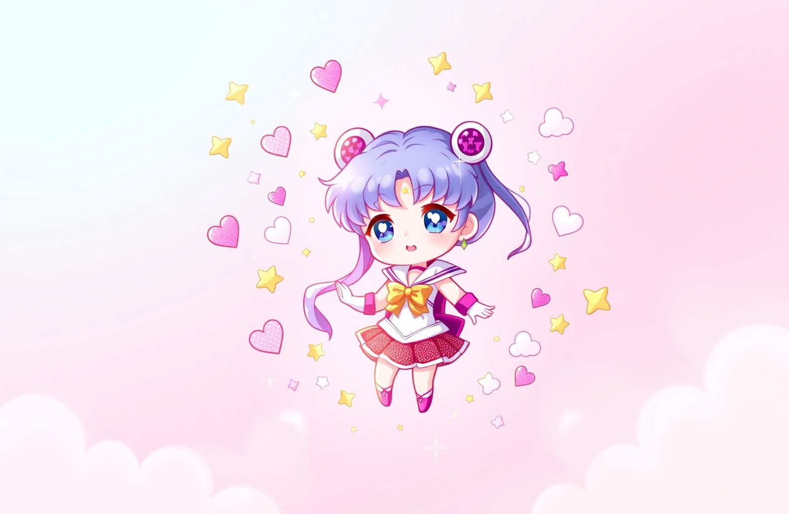 Kawaii Sailor Moon Wallpaper