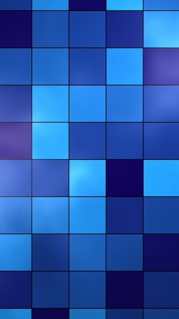 Cool Blue Grid Mobile Phone Wallpaper HD For Cell