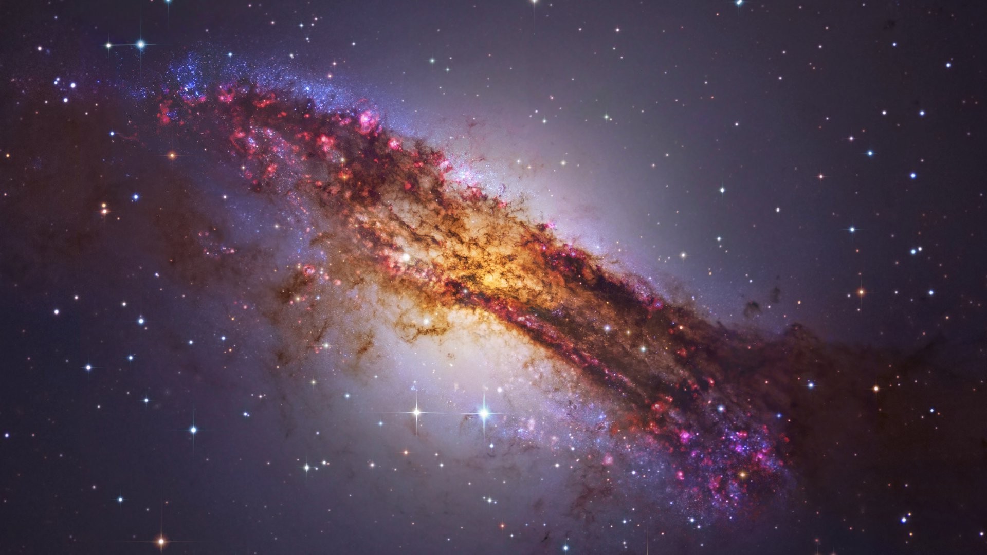 Nasa Galaxy Stars Sky Nebula Planet Wallpaper HD