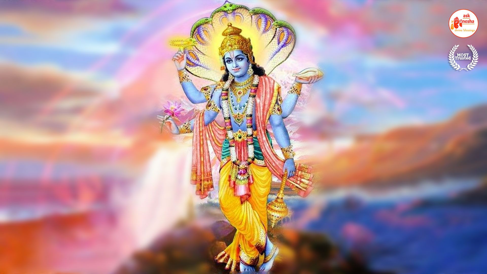 Vishnu Wallpaper HD Image On Askganesha